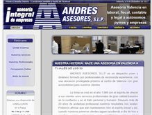 Tablet Screenshot of andresasesores.com